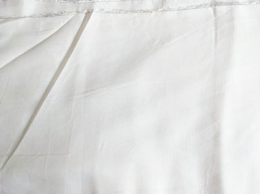 White Rayon Fabric, Sewing Fabric, Fabric By Metre